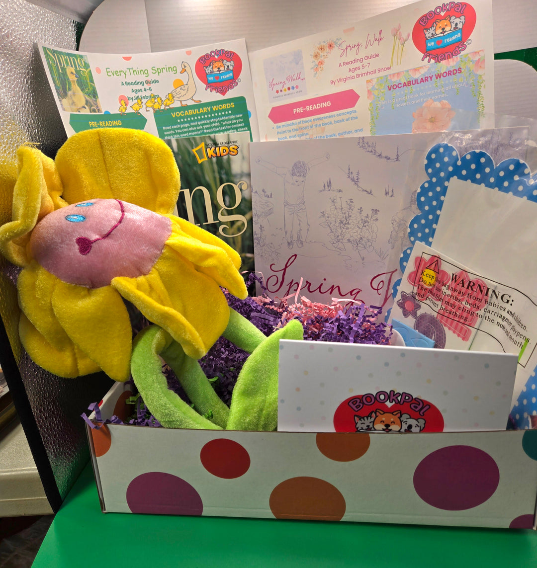 Blooming Books Box: Tales of Springtime Wonders" School Age (5-7)