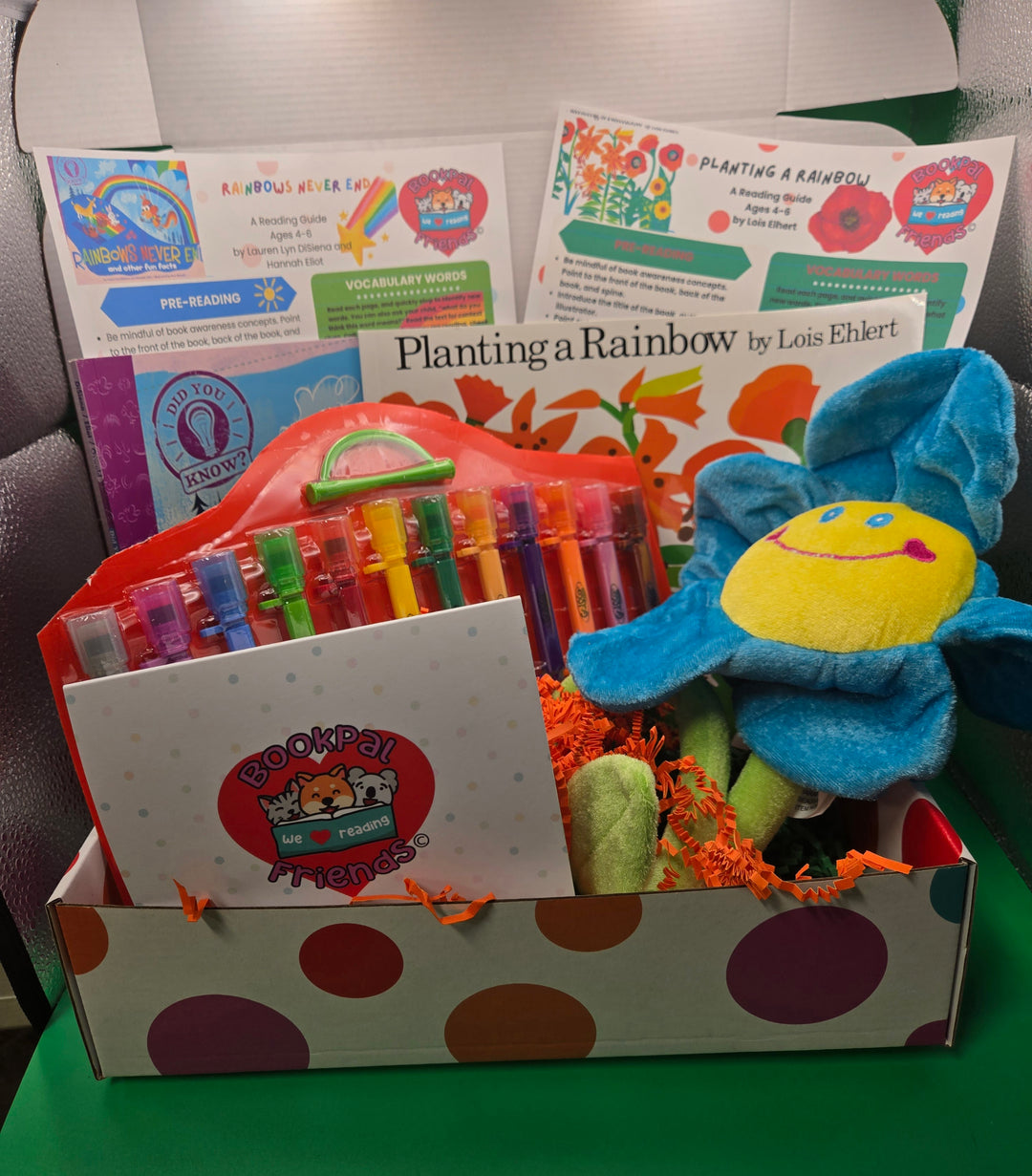 "From Petals to Skies: Exploring Rainbows" School Age (5-7)