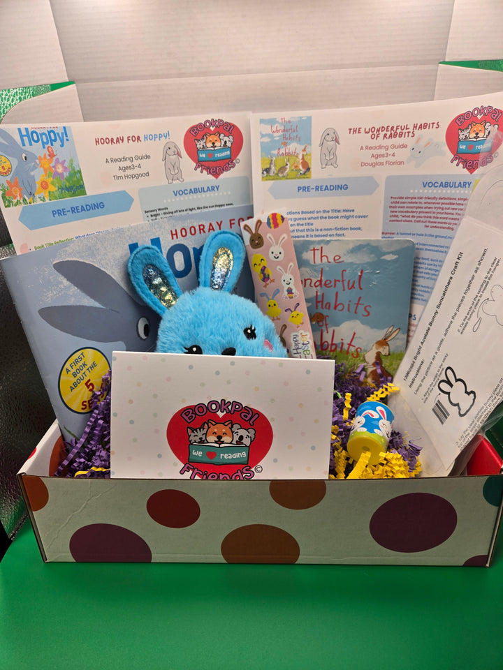 Little Hoppers: Bunny-Themed Reading Box Preschool Age (3-4)