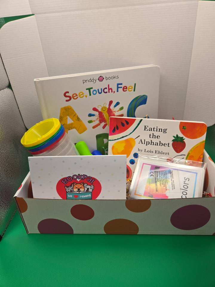 Colorful Discovery Sensory Box Infants and Toddlers Ages (0-2)