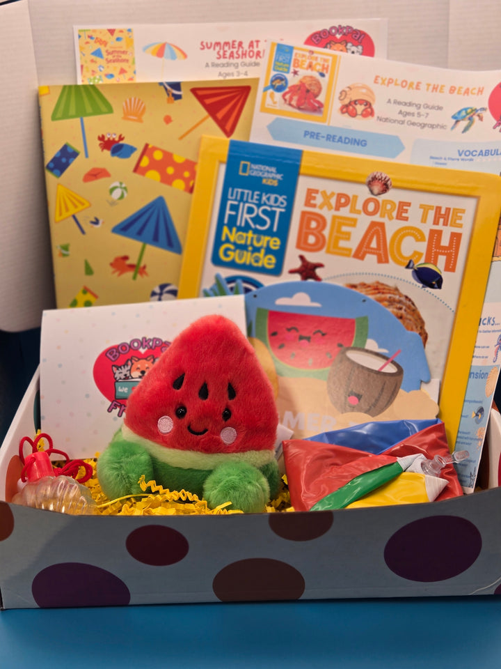 Seashore Stories& Summer Smiles Reading Box Preschool Age (3-4)