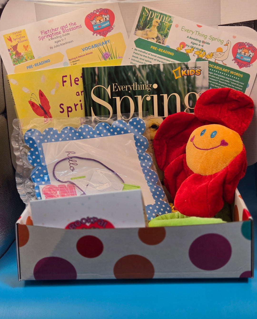 Blossoming Into Spring: A Reading Box of Flowers and Growth! Ages 5-7