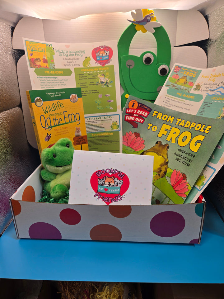 Leap into Learning: A Froggy Adventure Reading Box! Ages 5-7