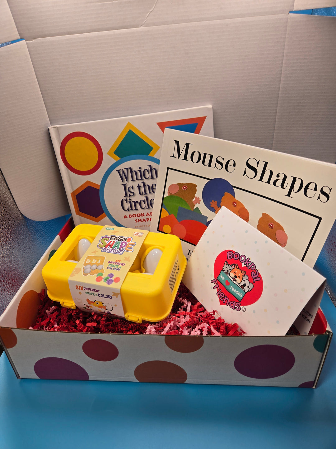 First Shapes Discovery Box Infants and Toddlers Age (0-2)