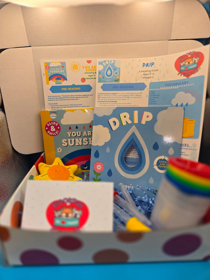 "Sunshine & Splashes: A Little Reader’s Adventure Box! Age 0-2