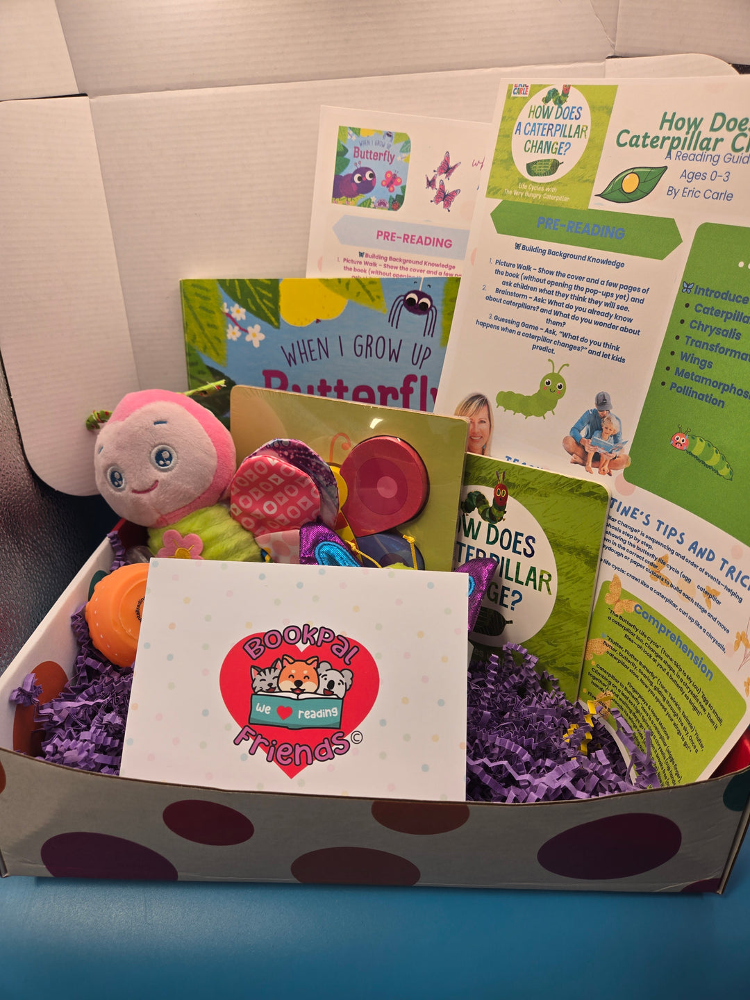 🦋 "Little Wings Book Box" Infants and Toddlers Ages 0-2