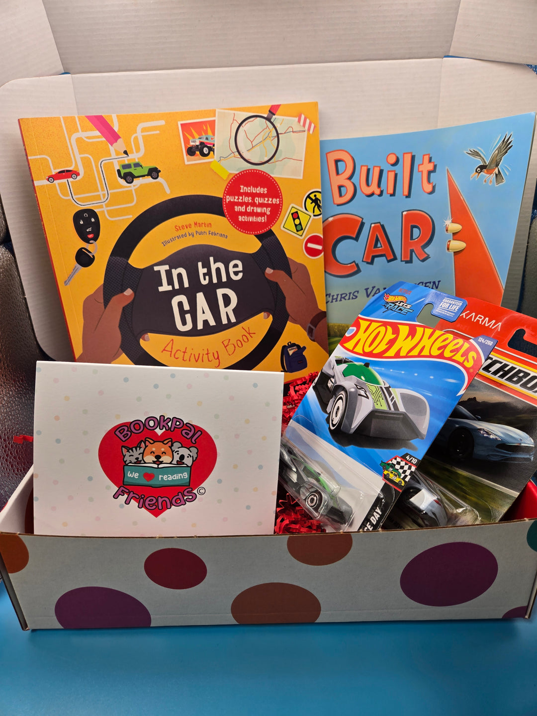 🚗 "Rev & Read Box" School Age 5-7
