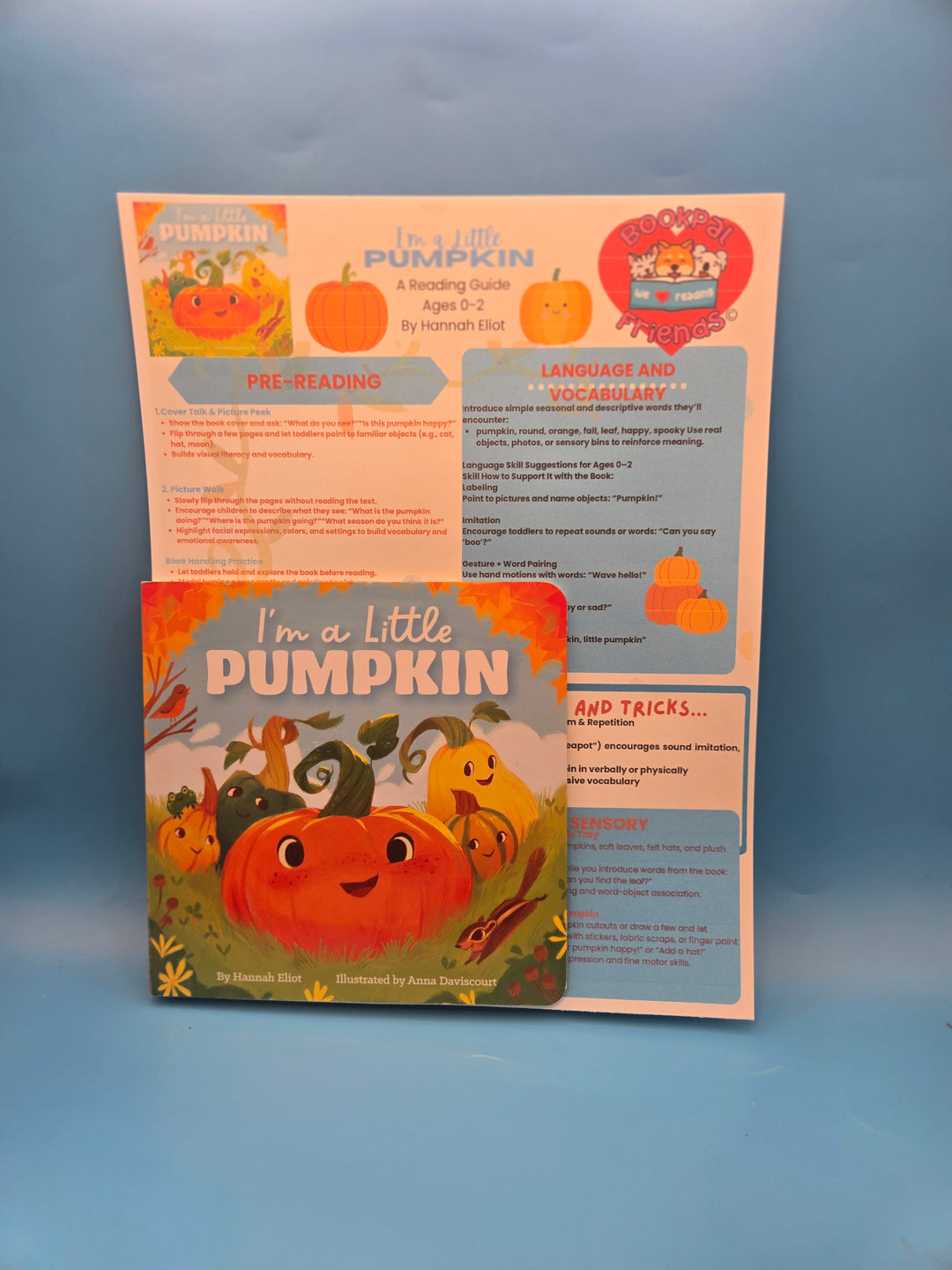 Pumpkin Snuggles Box for Infants and Toddlers Ages 0-2