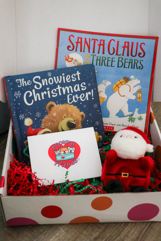 Holiday theme Children's Subscription Book Box - Ages 0-7 Subscription Box for Kids