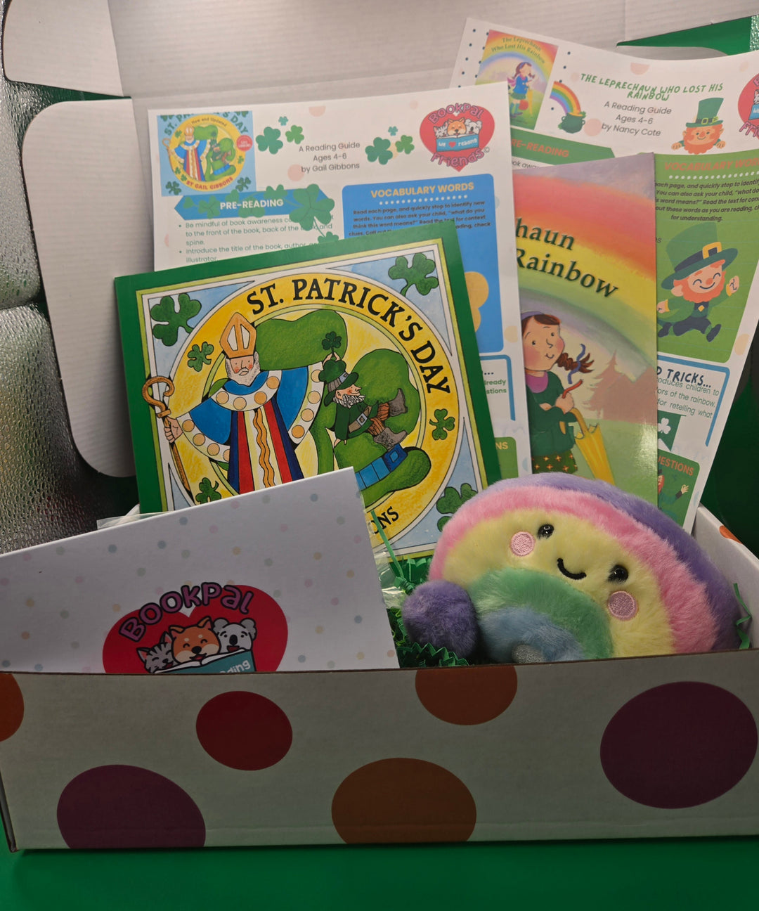 St. Patrick's Day Irish Charm School Age Reading Box (5-7)