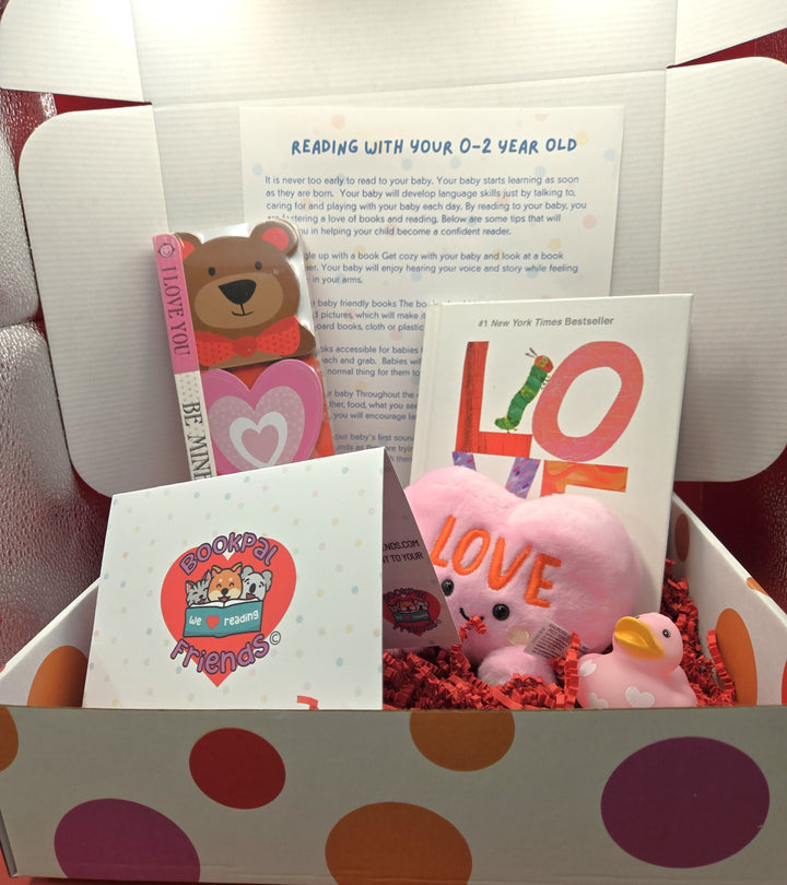 Valentine's Day Book Box-  Infants & Toddlers (ages 0-2)