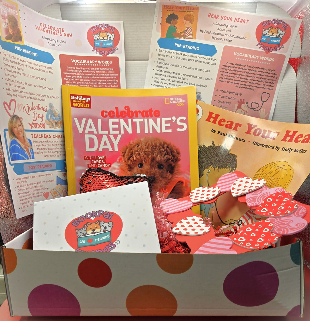 Valentine's Day Book Box- School Ages 5-7